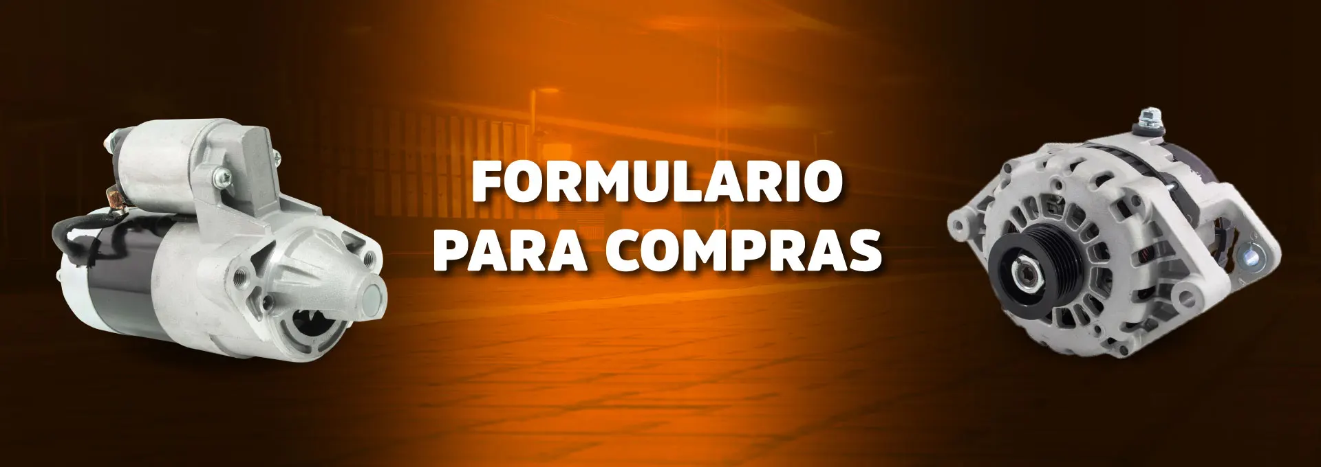 Formulario para compras